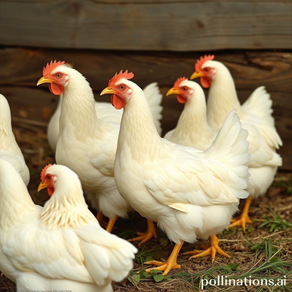 what chickens lay white eggs